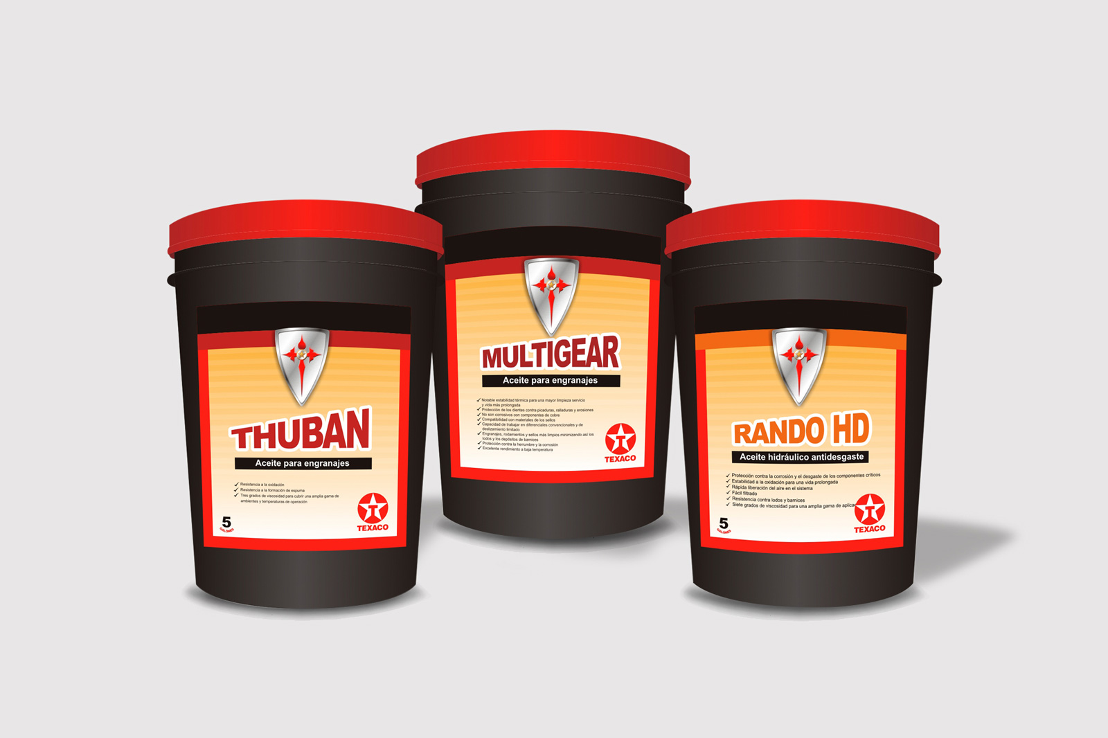 Etiquetas Texaco