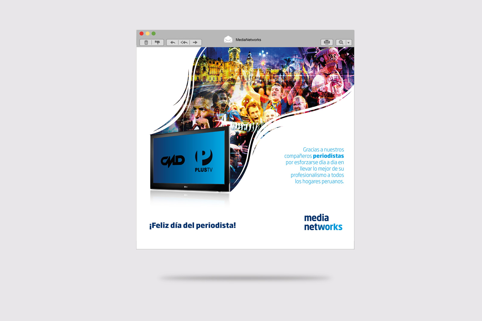 Diseño Mailing Día del Periodista