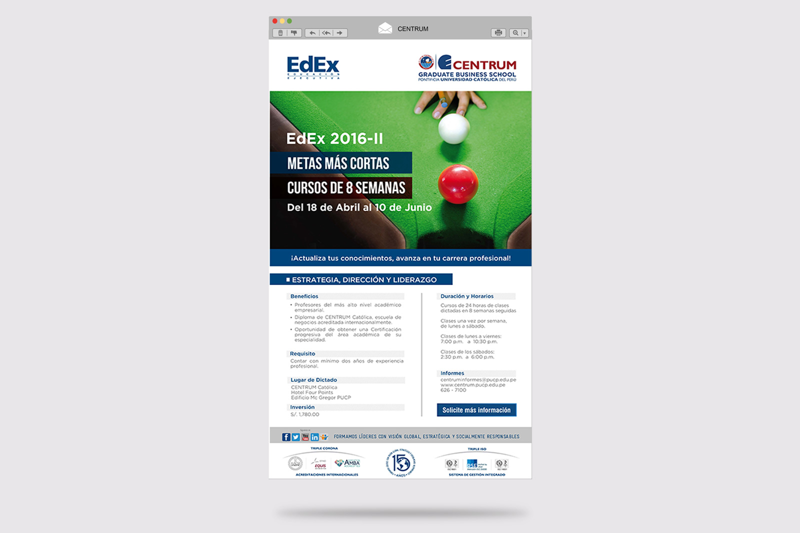 Diseño Mailing Edex