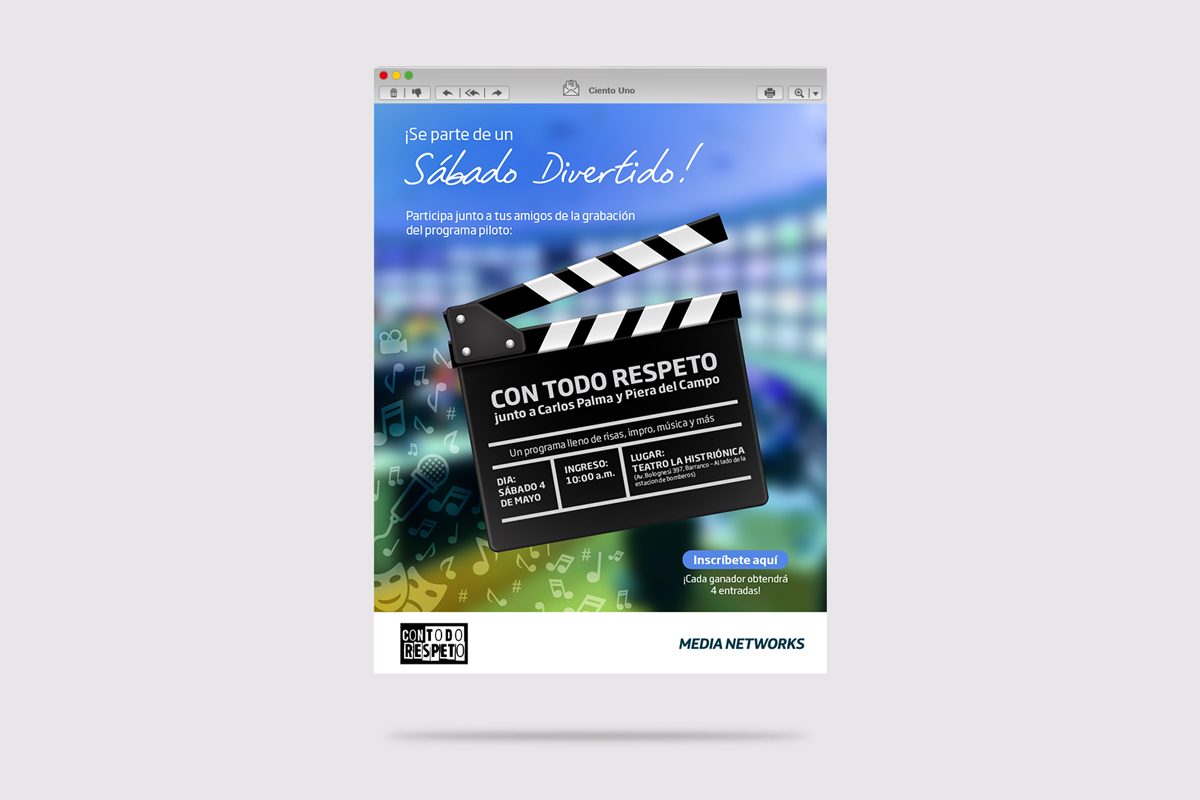 Diseño Mailing CENTRUM
