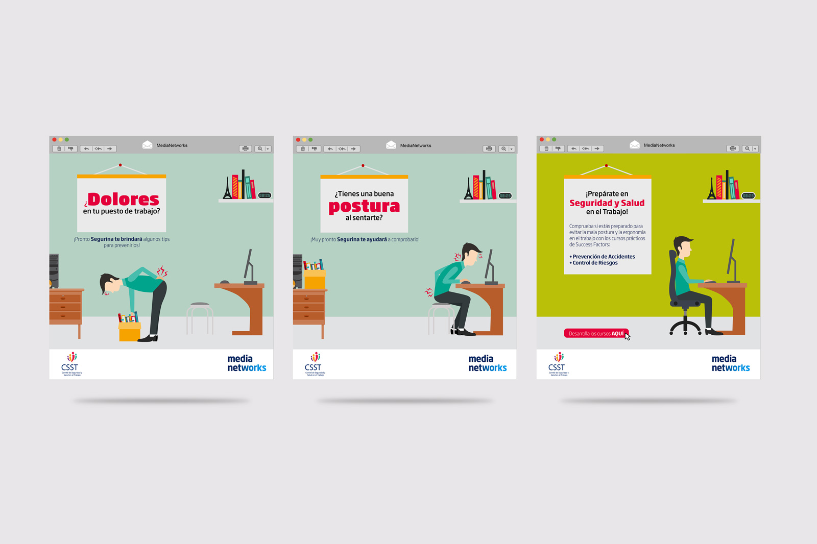 Diseño Mailing Campaña de Seguridad