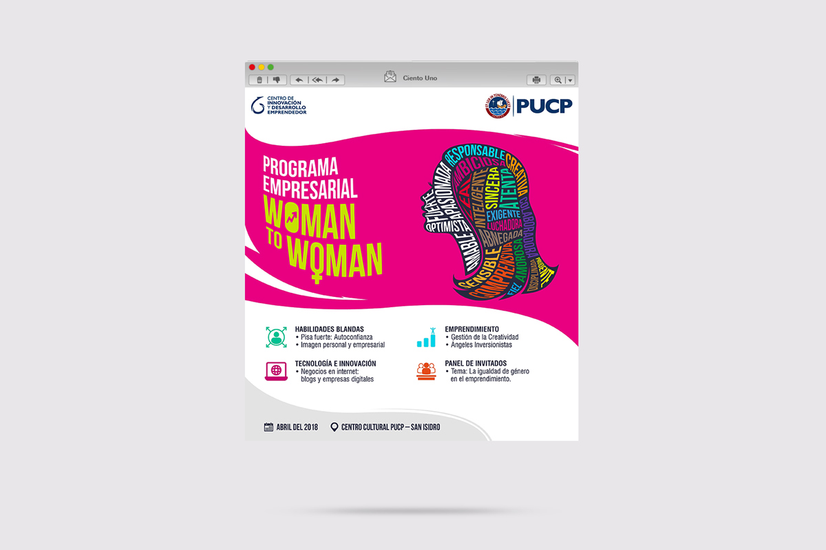 Diseño Mailing Woman to Woman