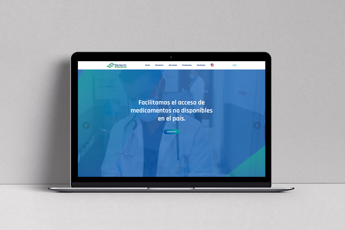 Diseño Web Biotech